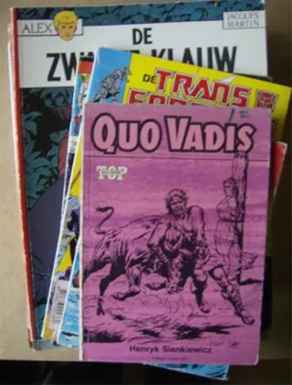 Diverse stripboeken a t/m j adv. 563