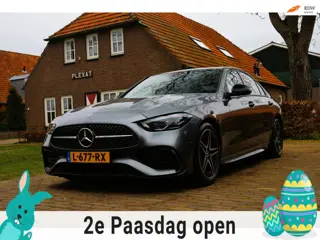 Mercedes-Benz C-klasse 180 AMG Line Aut. | Full led | Burmester | Lederen Dashboard | Stoelverwarmin