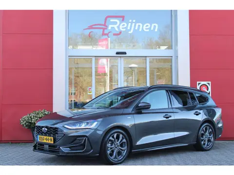 Ford Focus Wagon 1.0 155PK AUTOMAAT Hybrid ST LINE | ALL SEASON BANDEN | NAVIGATIE | DRAADLOZE APPLE