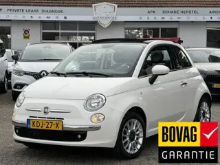Fiat 500C 0.9 TwinAir Lounge CABRIO | AIRCO | NIEUWE APK | BOVAG !!