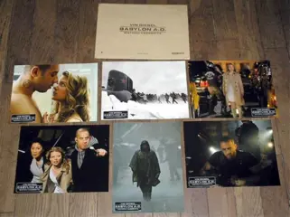 BABYLON A.D. lobbycard set.