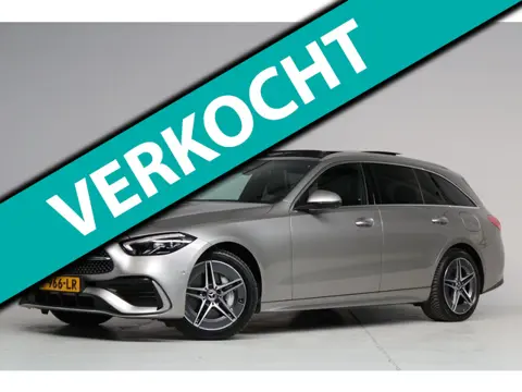 Mercedes-Benz C-klasse Estate 300 e AMG Line | panoramadak | elek. trekhaak | massage stoel(en) | ad