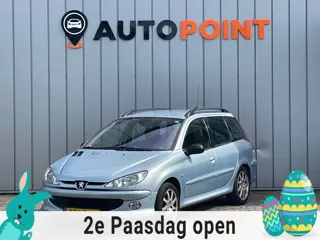 Peugeot 206 SW 2.0 GTI NAP ORG NL|TREKHAAK|LEER|RADIO|AIRCO|ELEKTRISCHE RAMEN|LMV|