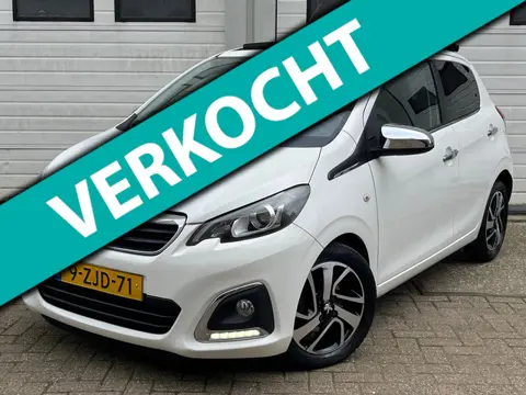 Peugeot 108 1.0 e-VTi Première Top cruise controle opendak camera airco keyless led xenon bluetooth