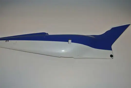 RECHTER ACHTERKANT Honda CBR 600 F 1987 - 1990