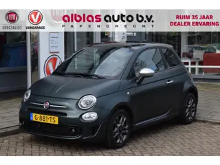 Fiat 500 105pk Rockstar/Sport|Matgroen|Carplay|