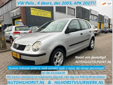 Volkswagen Polo 1.2-12V Comfortline, 5 deurs bj bijna 2004, apk 2027!!, zie foto's