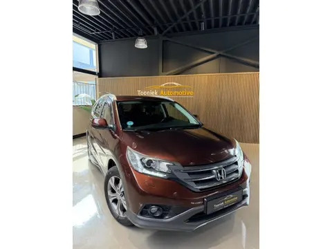 Honda CR-V 2.0 AWD Lifestyle Trekhaak Navigatie Getint Glas  LMV Flippers aan stuur Treeplanken