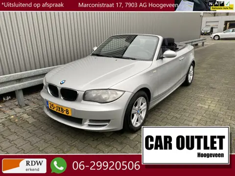 BMW 1 Serie Cabrio 118i Executive 157Dkm.NAP, A/C, Carkit, PDC, LM, nw. APK – Inruil Mogelijk –