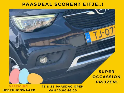 Opel Crossland X 1.2 Innovation - Darkmoon Blue - Carplay/Keyless/Cruise