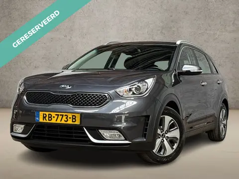 Kia Niro 1.6 GDi Hybrid ExecutiveLine Automaat (APPLE CARPLAY, NAVIGATIE, LEDER, PARKEERSENSOREN, SP
