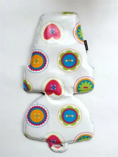 Hippe bekleding voor bobike fietstoel maxi LIEF!