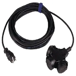 Verlengkabel rubber 220V 3mtr H07RN-F