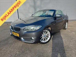 BMW 2-serie Cabrio 218i High Executive, airco,navigatie,stoelverwarming,parkeersensoren,cruisecontro