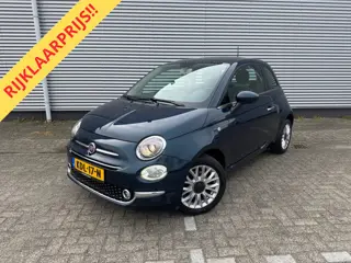 Fiat 500 1.2 Lounge,Pano,Navi/Carplay,Bluetooth,Cruisecontrol,Virtueel,Parkeersensoren,