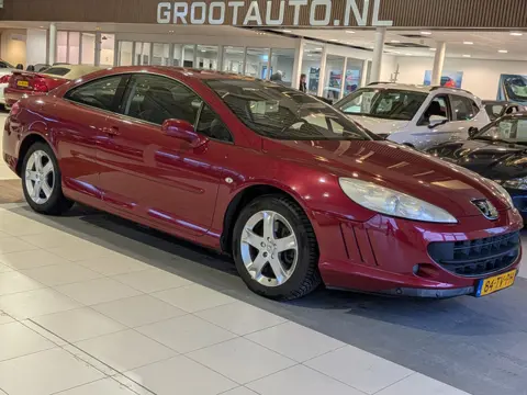 Peugeot 407 Coupé 2.2-16V Pack 135.667km NAP, Airco, Leder, Cruise control
