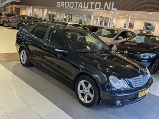 Mercedes-Benz C-Klasse Combi 180 Kompressor OPKNAPPER Airco, Trekhaak, Stuurbekrachtiging