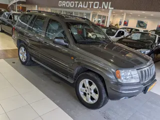 Jeep Grand Cherokee 4.7i V8 Overland High Output Automaat Airco, Cruise Control, Trekhaak, Stuurbekr