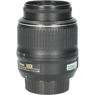 Tweedehands Nikon 18-55mm f/3.5-5.6 AF-S G DX VR CM5585