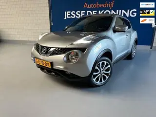 Nissan Juke 1.6 DIG-T Connect Edition |190 PK | bj.2015,kleur: grijs,climate,sportvelgen,camera,APK 
