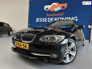 BMW 3-serie Cabrio 335i High Executive Automaat/ bj.2011 / kleur: zwart/ zwart leder/navigatie/clima