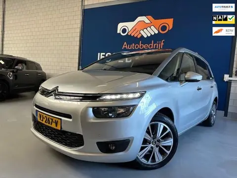 Citroen C4 PICASSO 1.6 diesel/ grijs kenteken/ bj.2014/ navigatie/climate/trekhaak/ sportvelgen/ APK