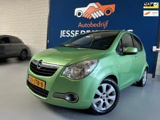 Opel Agila 1.2 Enjoy / bj.2009 / kleur: groen / airco / NAP met 79969 km./ APK tot 03/2027 / 1e eige