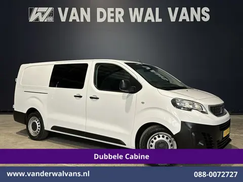 Peugeot Expert 2.0 BlueHDI 123pk L3H1 Dubbele Cabine Euro6 Airco | 2x zijdeur | 2500kg Trekhaak | 5-