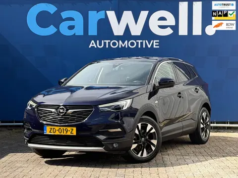 Opel Grandland X 1.2 Turbo Innovation 2e Eigenaar|D-RiemVV|Trekhaak|Navi|STLvw|Camera|Carplay|Pano|P