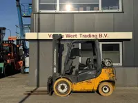 Jungheinrich TFG430S triplo500 freelift sideshift LPG 2015