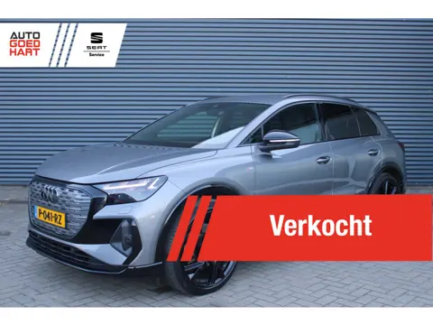 Audi Q4 e-tron 40 Launch edition Advanced Plus 77 kWh S-Line Vol-Leder Trekhaak Black-Styling