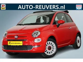 Fiat 500C 1.0 Hybrid RED Cabrio / Opendak / Navigatie / Cruise / Carplay