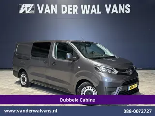 Toyota ProAce Worker 2.0 D-4D 145pk L3H1 Dubbele Cabine Euro6 Airco | 6-Zits | Navigatie | Apple Car