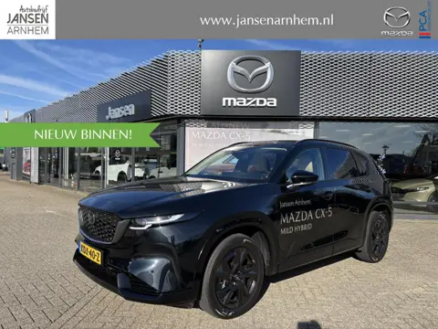 Mazda CX-5 2.5 E-SKYACTIV G 141 M HYBRID Homura , Demovoordeel € 1.000-, Elek.Pano., Tan Leder, Adap