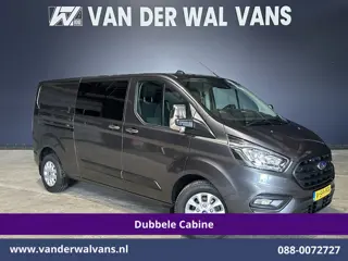 Ford Transit Custom 2.0 TDCI 170pk L2H1 Dubbele Cabine Euro6 Airco | 5-Zits | Camera | LED | Cruisec