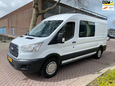 Ford Transit 350 2.2 TDCI L3H2 DC Trend / 2015 / Euro5 / Airco / 185.056 KM NAP / Cruise Control / 9