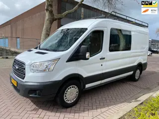 Ford Transit 350 2.2 TDCI L3H2 DC Trend / 2015 / Euro5 / Airco / 185.056 KM NAP / Cruise Control / 9