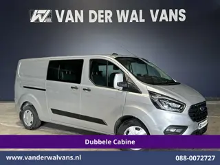 Ford Transit Custom 2.0 TDCI 170pk Automaat L2H1 Dubbele Cabine Euro6 Airco | 5-Zits | Camera | Navi