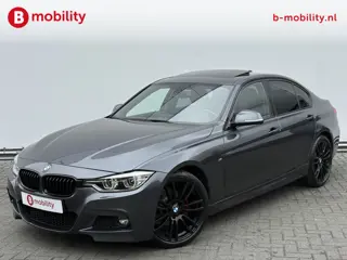 BMW 3-serie 320i High Executive M-Sport Apple CarPlay | Schuif/Kanteldak | Hifi | Leer | PDC V+A