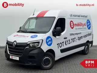 Renault Master T35 2.3 dCi 135PK L2H2 V/A €14 Per Dag!! Comfort Rijklaar! NIEUW 10x VOORRAAD | Trekh