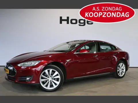 Tesla Model S 85 Performance Tech Pack ECC Navigatie Licht metaal MARGE 339KM Actieradius! Inruil mo