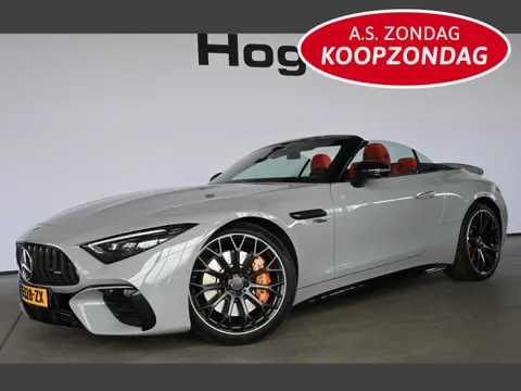Mercedes-Benz SL-Klasse Roadster AMG Night Pakket 43 Burmester 21 Inch LED Rijklaarprijs Inruil Moge