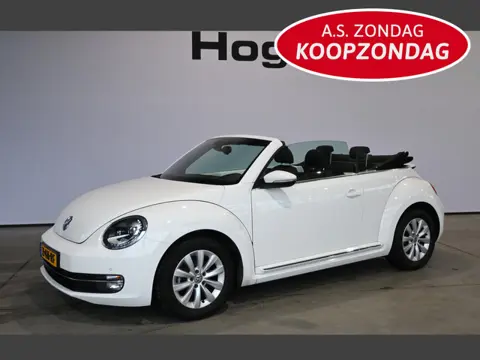 Volkswagen Beetle Cabriolet 1.2 TSI Design BlueMotion Cruise control PDC Airco Navigatie Stoelverwar