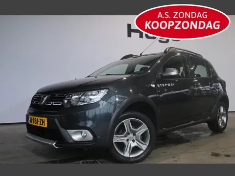 Dacia Sandero 0.9 TCe Stepway Tech Road Airco Navigatie Trekhaak Goed Onderhouden! Inruil Mogelijk!