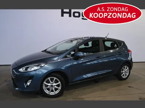 Ford Fiesta 1.0 EcoBoost Titanium Automaat Clima Navigatie LED Carplay Rijklaarprijs Inruil Mogelijk