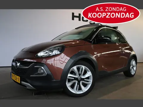 Opel ADAM 1.0 Turbo Rocks Online Edition Clima Panoramadak Dealer Onderhouden! Inruil Mogelijk!