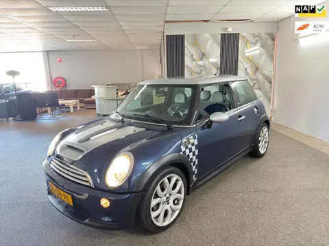 Mini Mini 1.6 Cooper S Checkmate,Apk Nieuw,Airco,Xenon,Cruise,Leder,Lm velgen,N.A.P,2 sleutels,Topst