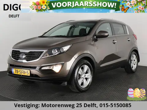 Kia Sportage 2.0 X-EXCUTIVE 4WD PLUS PACK AUTOMAAT 1600 KG TREKKEN.LEDER.PDC.LMV. GOED ONDERHOUDEN