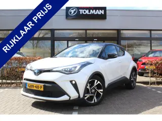 Toyota C-HR 1.8 Hybrid Style Bi-Tone 2e Paasdag open van 10:00 - 15:00 | Rijklaar | Parelmoer | Stoe