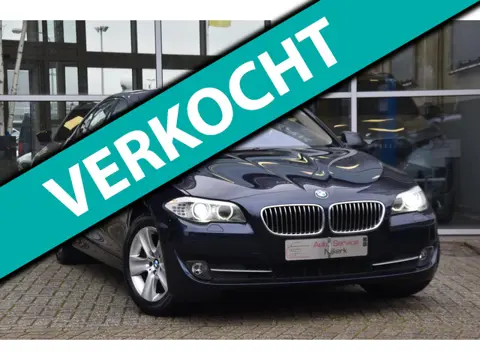 BMW 5-serie 528i High Executive Aur. Leder Nav. Pdc Zeer Nette Auto + Inruil Mogelijk